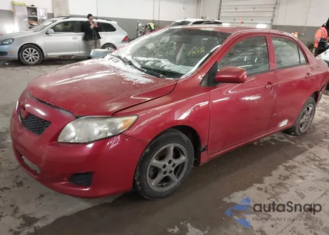 2009 Toyota Corolla S/Le/Xle z USA, uszkodzony, nr VIN 2T1BU40E99C174216